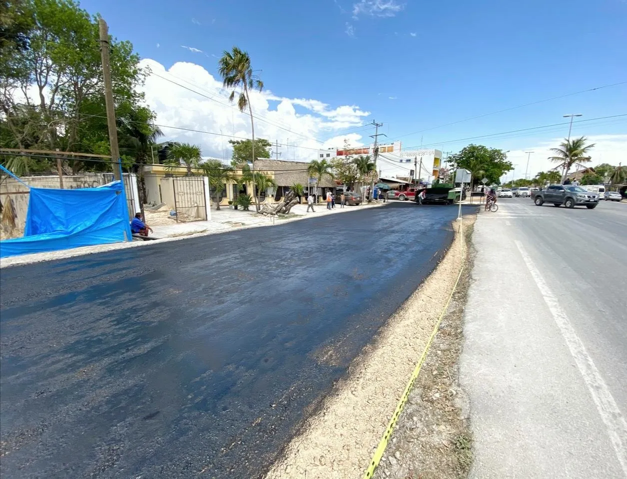 Tulum Invests in Streets and Roads to Improve Urban Experience