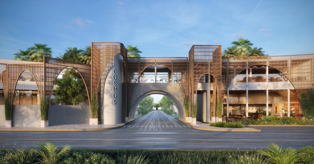 Rendering of Villa Castor at COSMOS by AMARI, Tulum. No photograph of this project exists yet.
